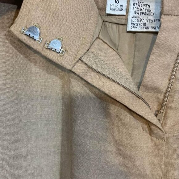 Bill BLASS linen ladies pants. Size 10. Fully lined. Excellent condition - Picture 4 of 8